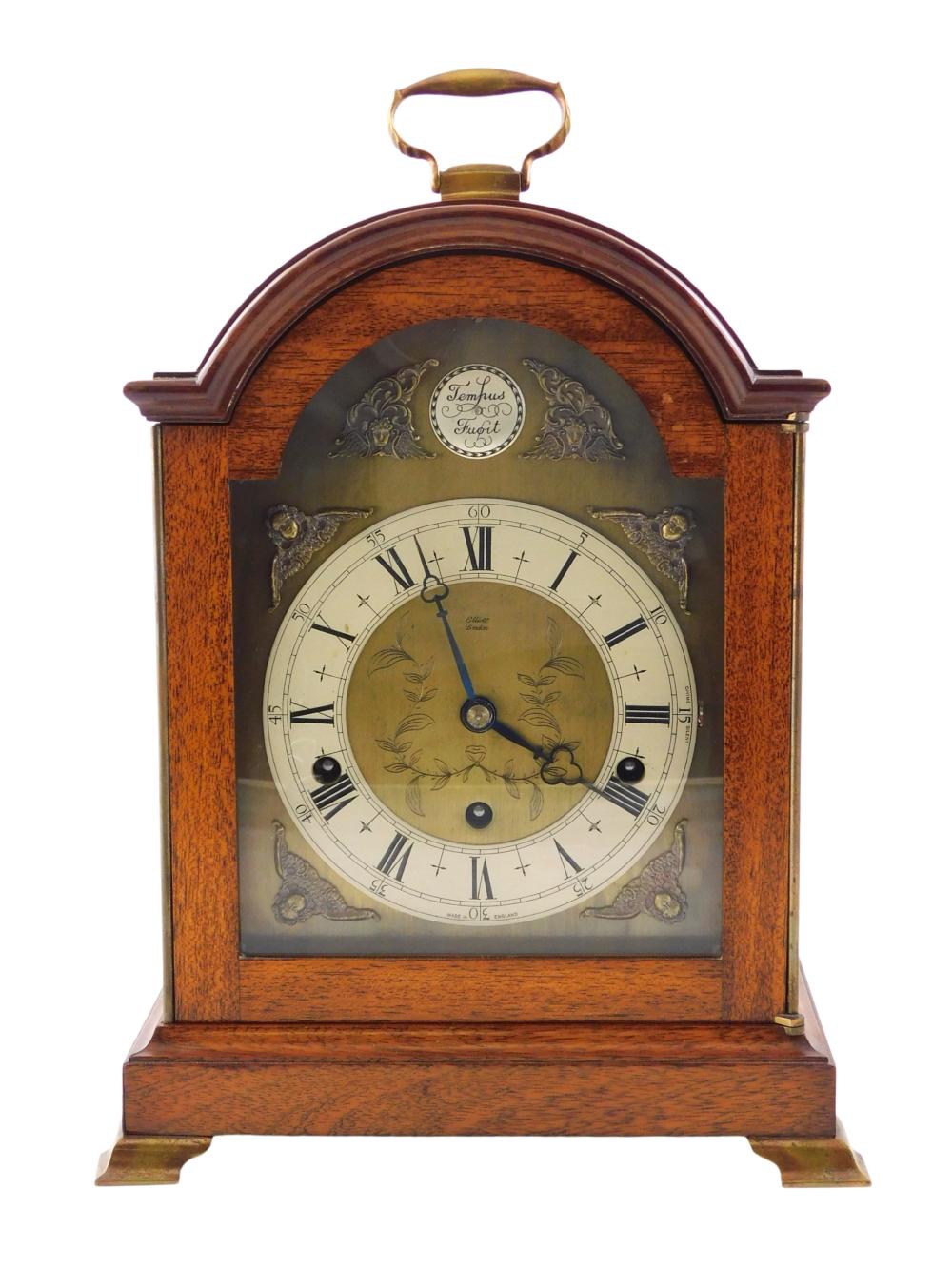 CLOCK: ELLIOT LONDON MAHOGANY