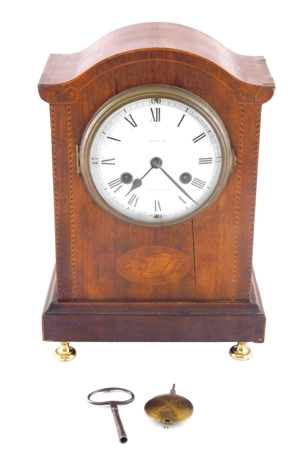 CLOCK: ENGLISH CLOCK BY BURTON,