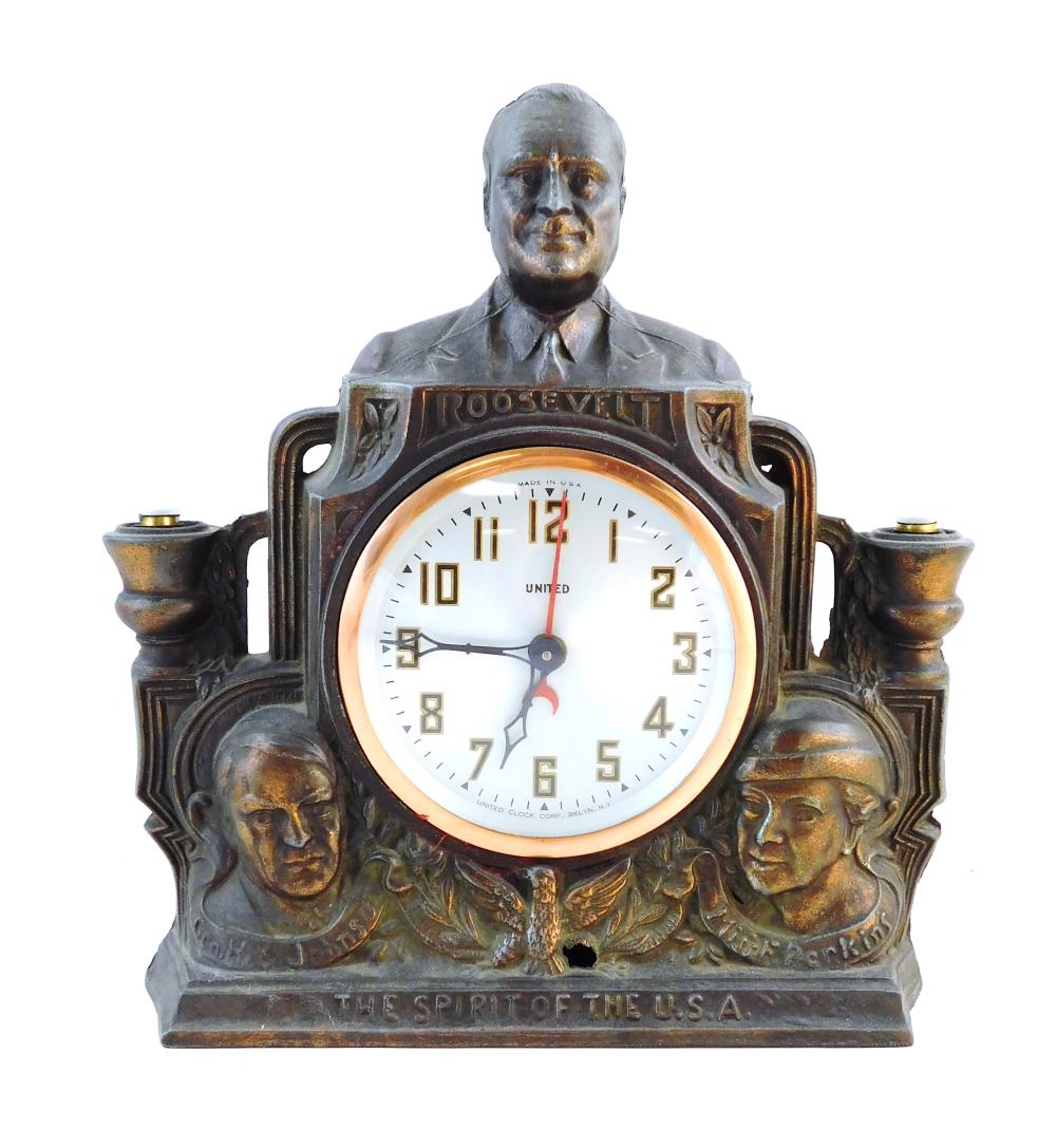 CLOCK: F. D. ROOSEVELT CLOCK