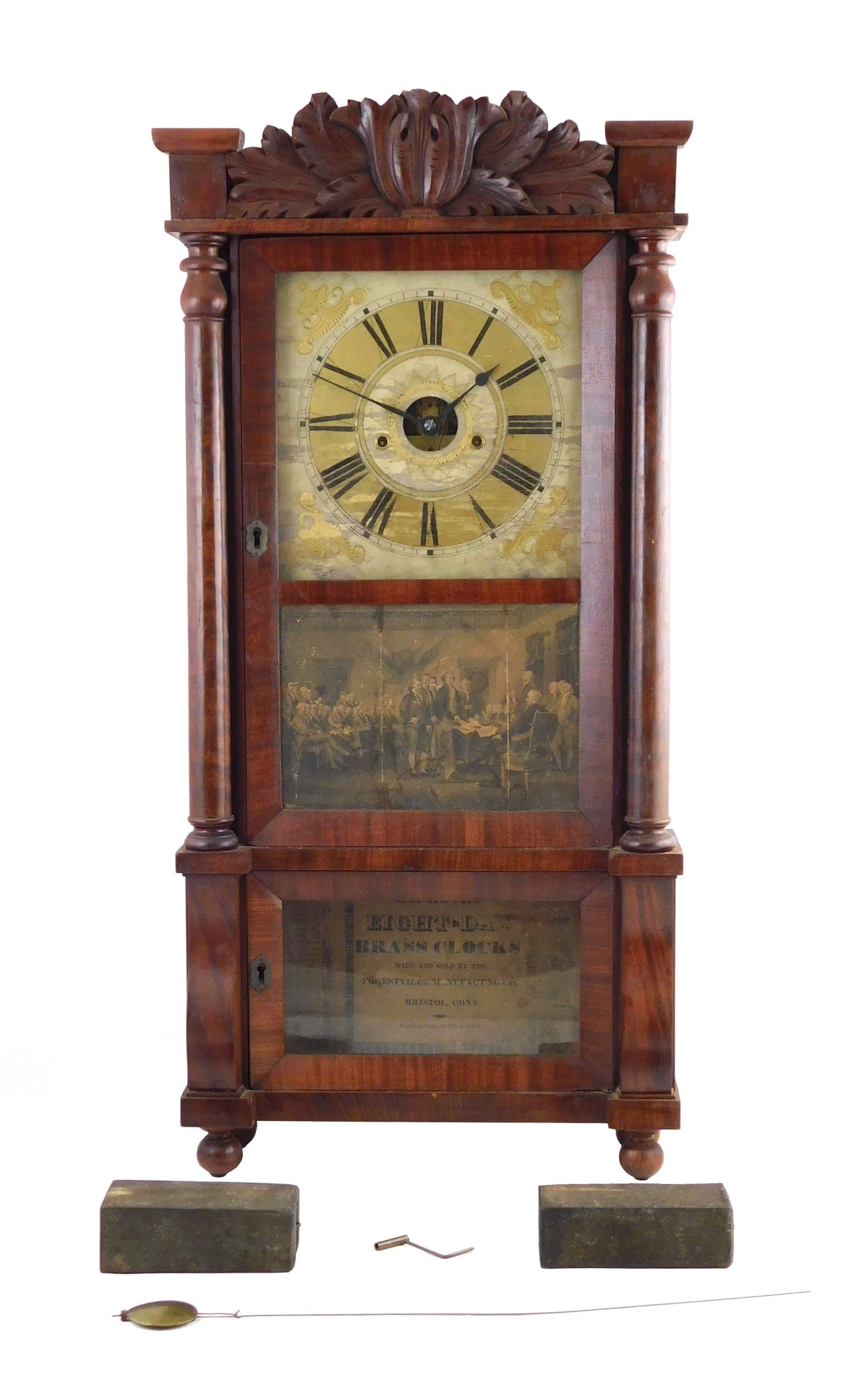 CLOCK: FORESTVILLE MANUFACTURING