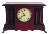 +CLOCK: FOUR COLUMN MANTEL CLO