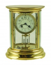 CLOCK: FRENCH ELLIPTIC FORM RE