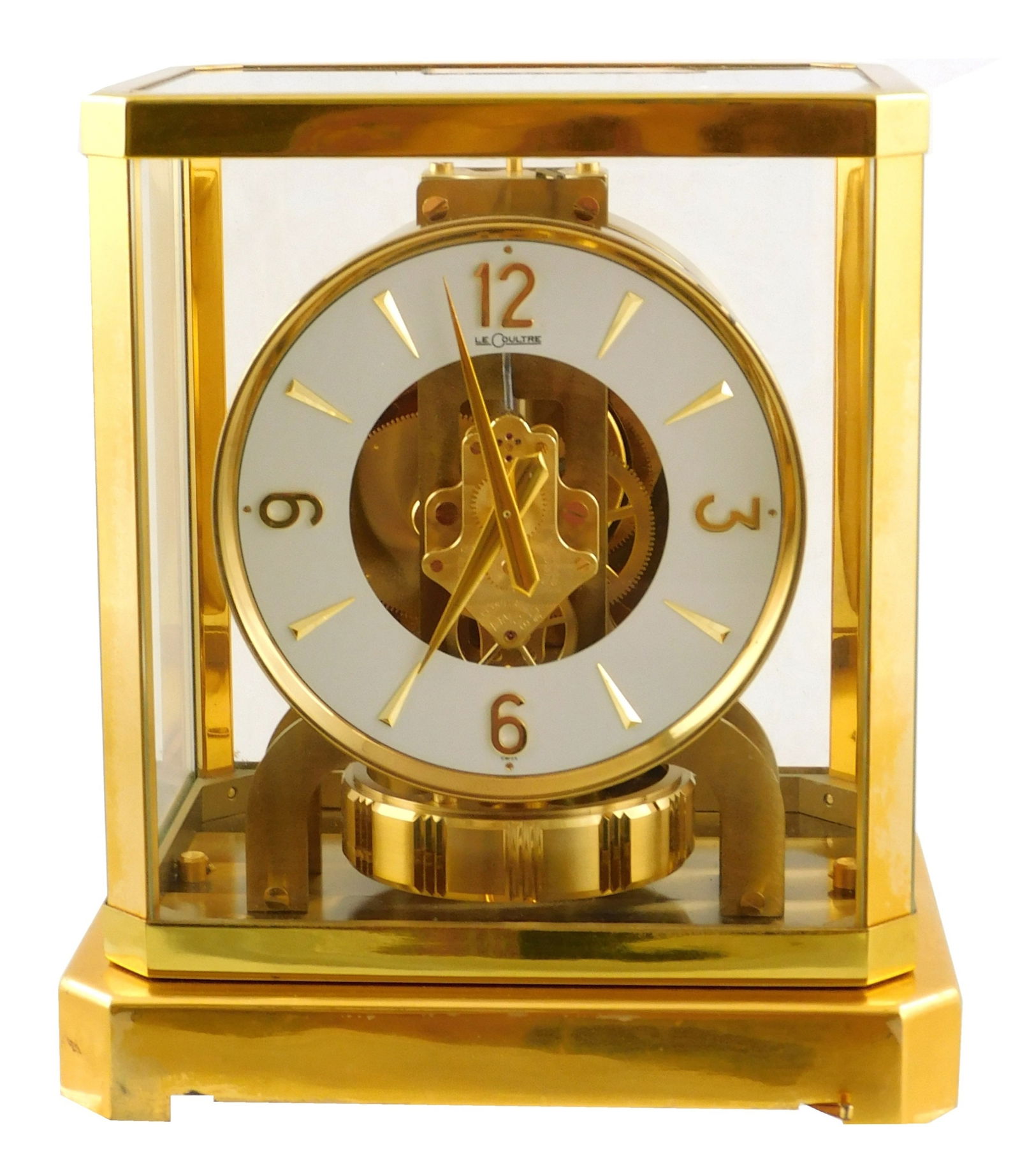 +CLOCK: LE COULTRE "ATMOS" MANTEL