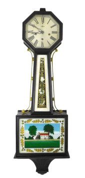 CLOCK: NEW HAVEN CHIME BANJO C