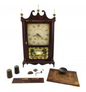 CLOCK: SETH THOMAS PILLAR & SC
