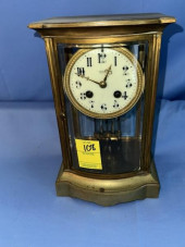 CLOCK, SHELF CLOCK, CRYSTAL RE