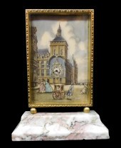 CLOCK: SWISS DESK CLOCK WITH H