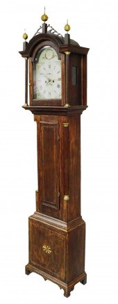 CLOCK: TALL CLOCK, ATTRIBUTED