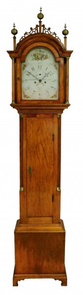 +CLOCK: TALL CLOCK, DIAL SIGNE