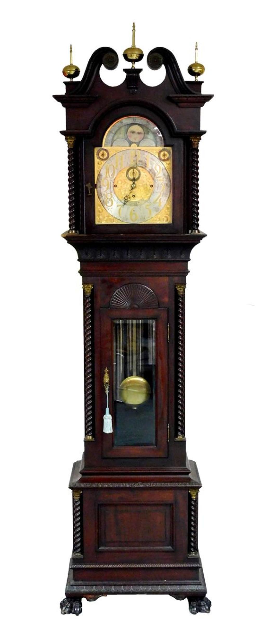 CLOCK: TIFFANY & CO. NINE TUBE