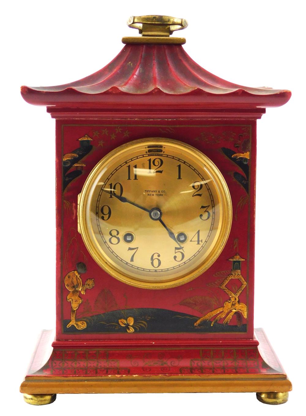 CLOCK: TIFFANY & CO. PAGODA