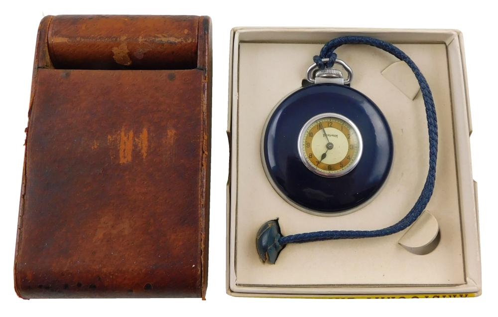 +CLOCKS: TWO TIME PIECES INCLUDING: