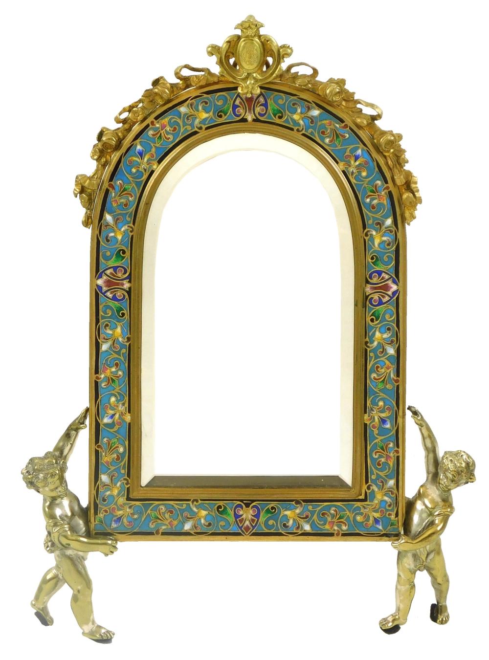CLOISONNE, BRONZE AND BRASS