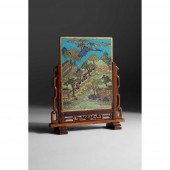 CLOISONNÉ ENAMEL RECTANGULAR P