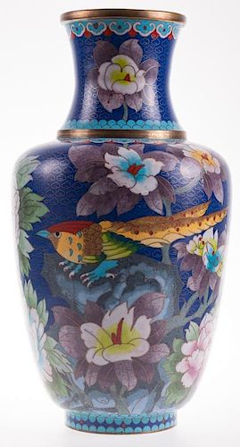 CLOISONNé ENAMEL VASECloisonné