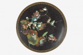 CLOISONNE FROG CHARGERunmarked