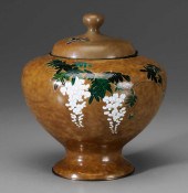 Cloisonné Lidded Urn Japan, ea