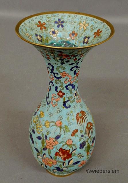 Cloisonné vase 19th c. with