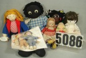 Cloth Dolls Lot, 8 to 26 inche