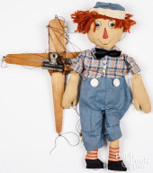 CLOTH RAGGEDY ANDY PUPPET<br>C