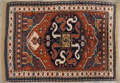 CLOUD BAND KAZAK RUG, 5 FT 3 I