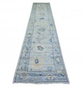 CLOUD GRAY HAND KNOTTED WOOL A