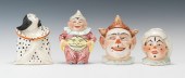 Clown Figural Tobacco Jars Two