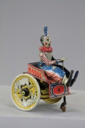 CLOWN ON CART Gundka Germany l