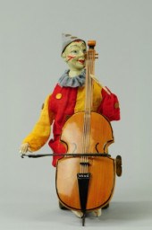 CLOWN PLAYING BASS Germany att