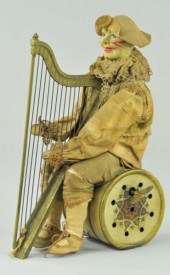 CLOWN PLAYING HARP Germany att