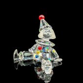 CLOWN PUPPET - SWAROVSKI SILVE