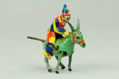 CLOWN RIDING DONKEY Germany co