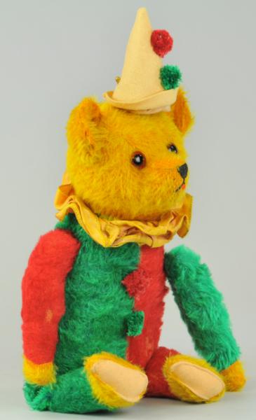 CLOWN TEDDY BEAR WITH MUSICAL