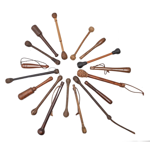 Club weapons. Nine Victorian