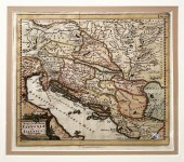 CLUVARIUS MAP, PANNONIA BALKAN
