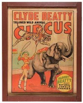 CLYDE BEATTY TRAINED WILD ANIM