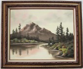 CLYDE DUVALL OIL ON CANVAS (Or