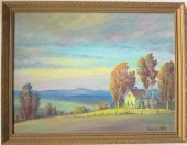 CLYDE LEON KELLER OIL ON CANVA