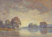 CLYDE LEON KELLER OIL ON MASON