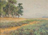 CLYDE LEON KELLER OIL ON BOARD