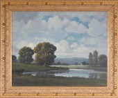 CLYDE LEON KELLER OIL ON BOARD