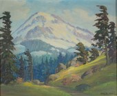CLYDE LEON KELLER OIL ON BOARD