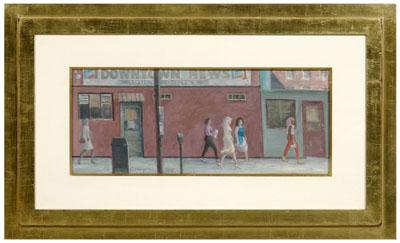 Clyde Singer painting
