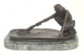 C.M. RUSSELL (1864-1926) SNAKE