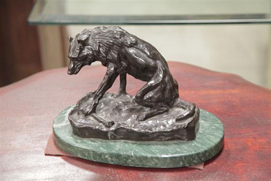C.M. RUSSELL BRONZE RECAST.