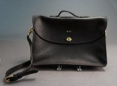 COACH BLACK LEATHER LEXINGTON