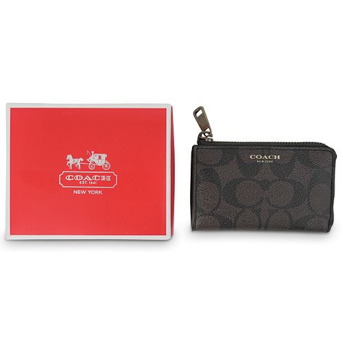 COACH BROWN CANVAS