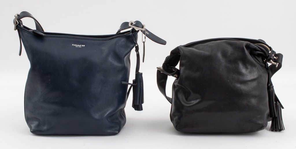COACH LEATHER CROSS-BODY BAGS, 2