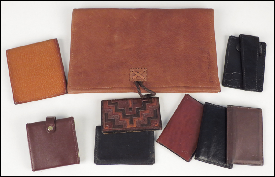 COACH PIGSKIN LEATHER WALLET.