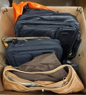 COACH TAN LEATHER PURSE AND FI